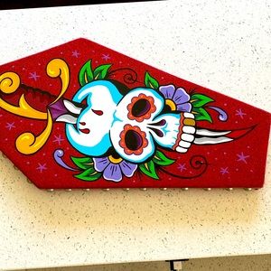 Hand Painted and Original Skull&Sword
